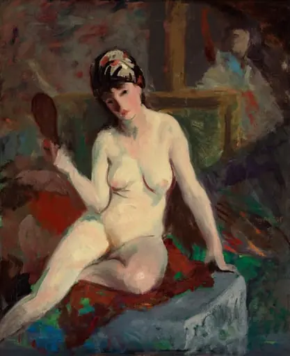 Seated Nude, by Robert Henri