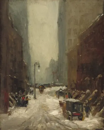 Snow in New York, by Robert Henri