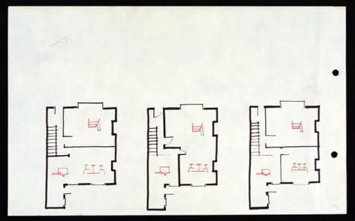 Interior ground plans, by Robert Heritage