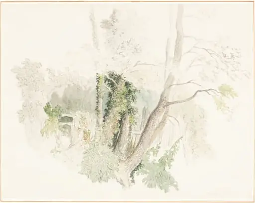Trees at Beddington, by Robert Hills