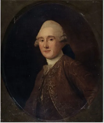 Portrait of a Man, formerly Known as Sir Richard Robinson, Archibishop of Armagh (1709-1794), by Robert Home, oil, 1802