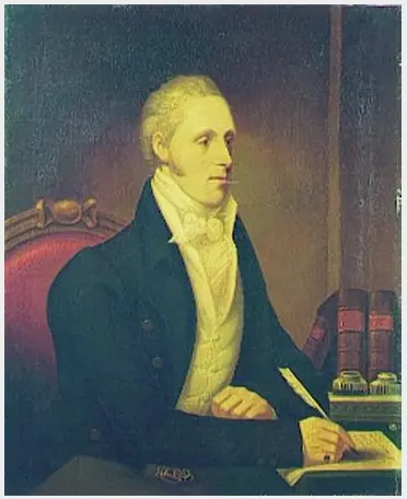 Portrait of Mr Cottingham, by Robert Home