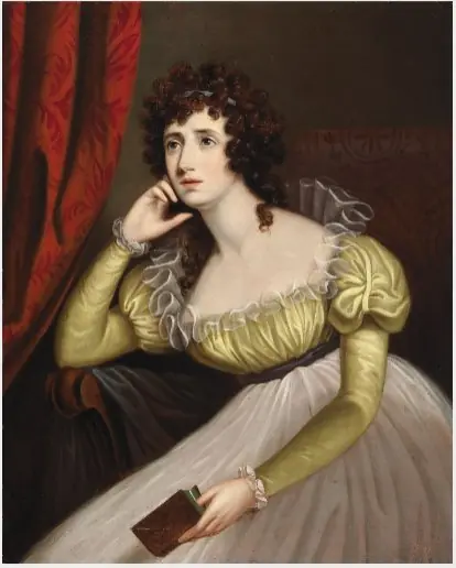 Portrait of Mrs Cottingham, by Robert Home
