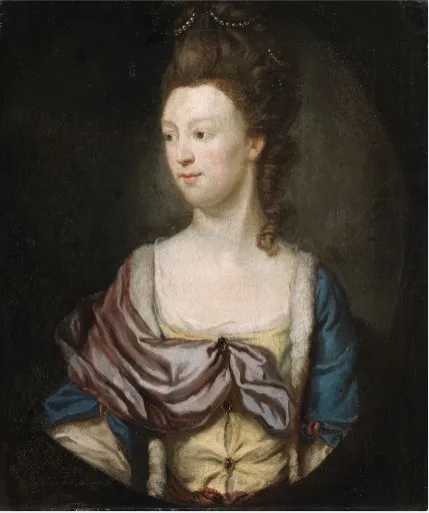 Portrait of a Lady, by Robert Hunter, oil