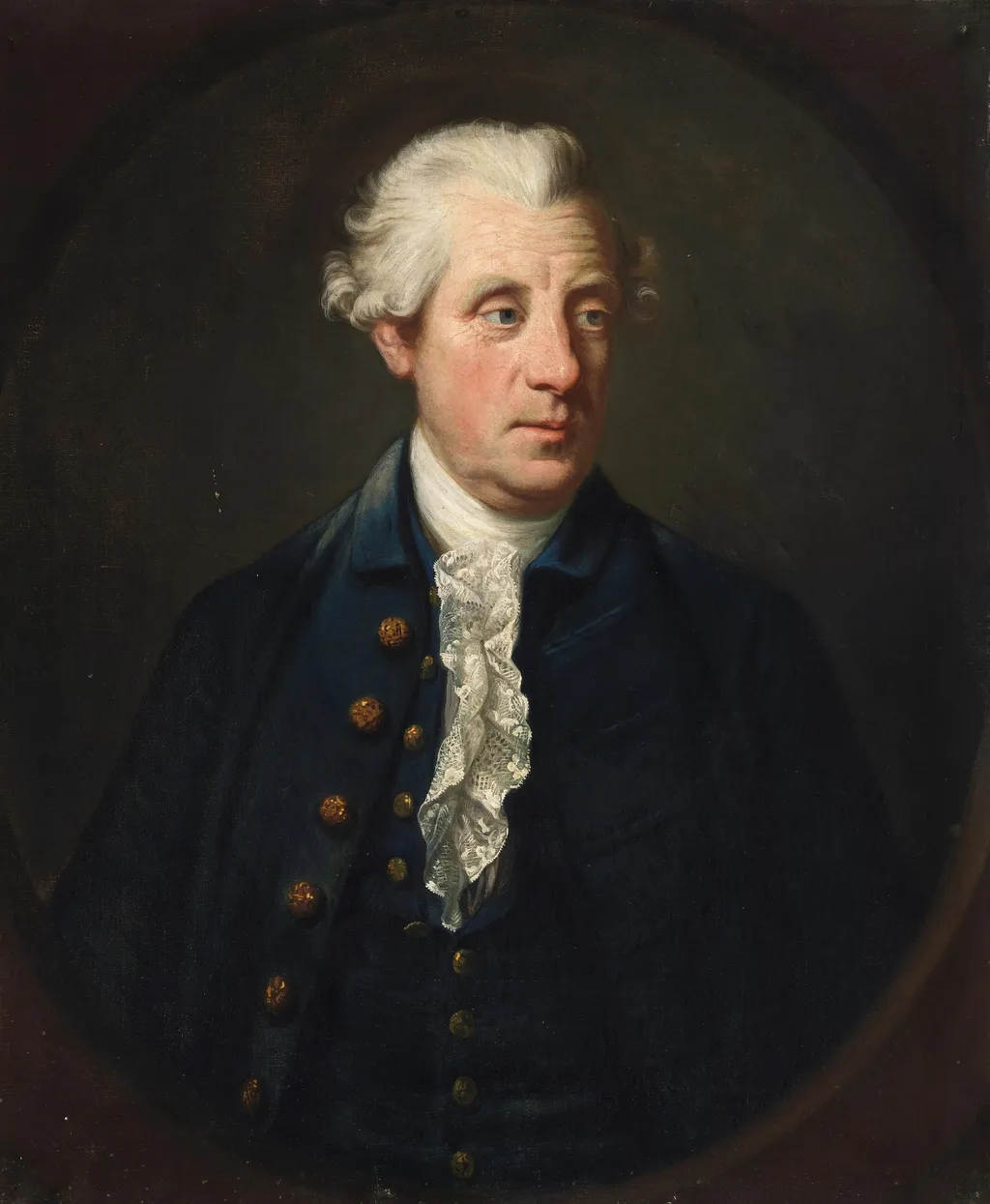 Portrait of Simon, 1st Earl Harcourt (1714-1777), by Robert Hunter, oil