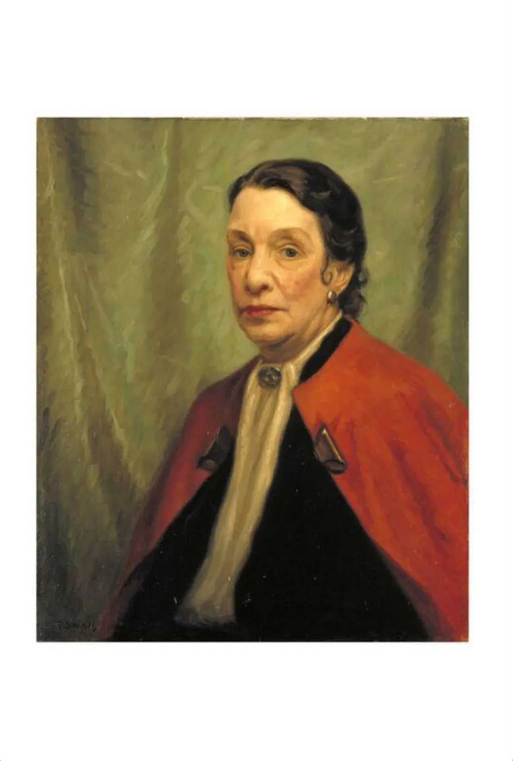 Beatrix Fielden-Kaye, by Robert John Swan, paint, 1939