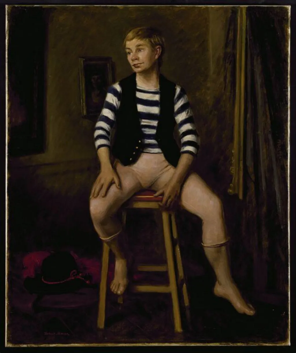 Lindsay Kemp, <i>Between the Acts</i>, by Robert John Swan, paint, 1962