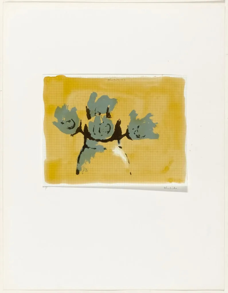 Untitled, by Robert Kulicke, ink, 1964