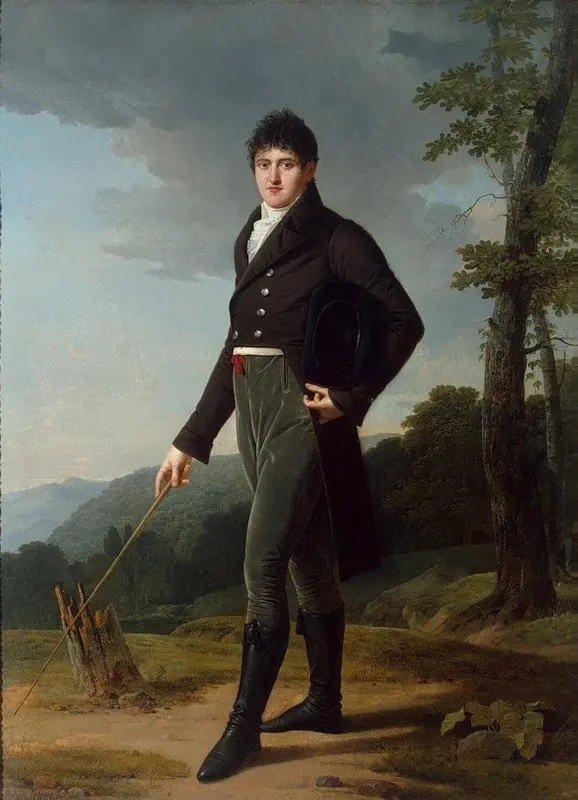 Portrait of Count Andrey Bezborodko, by Robert Lefèvre