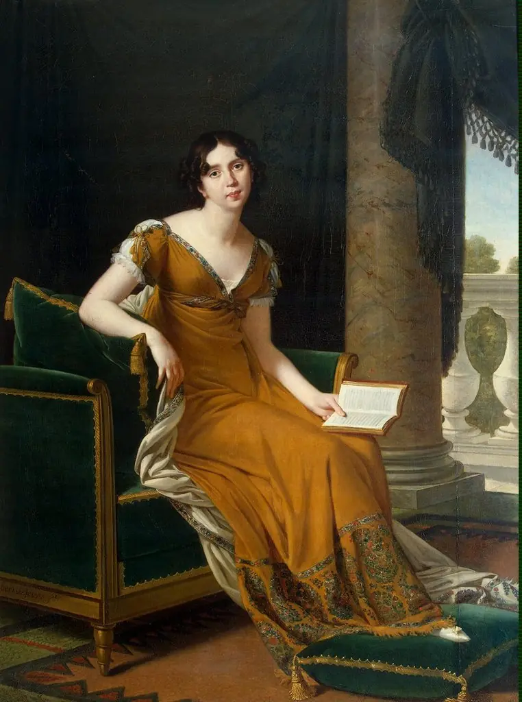 Portrait of Elisabeth Demidova, by Robert Lefèvre