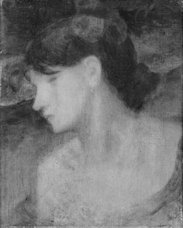 Head of a Girl, by Robert Loftin Newman