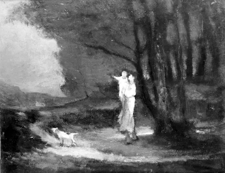 Landscape with Figures, by Robert Loftin Newman