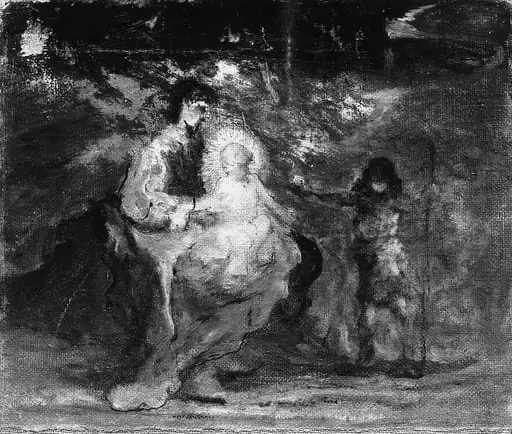 Madonna and Child and Little Saint John, by Robert Loftin Newman, 1894
