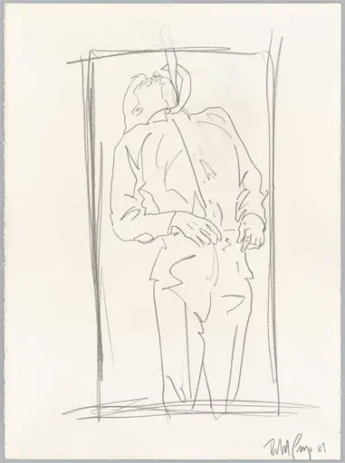 Untitled, by Robert Longo