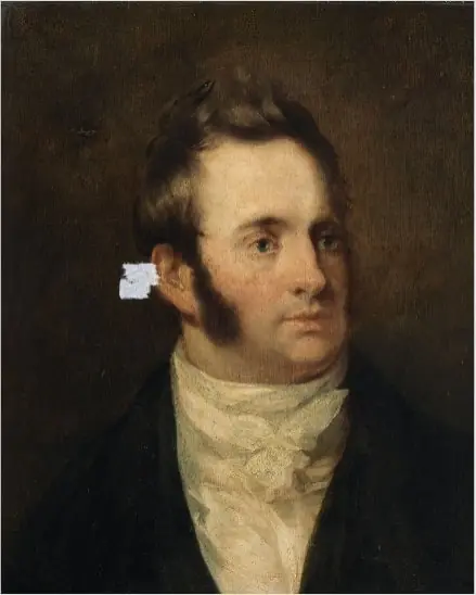 Portrait of J.H. Brocas, Artist, by Robert Lucius West