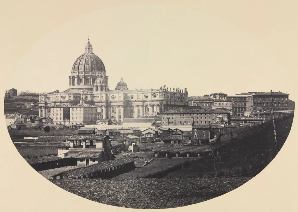 St. Peter's, by Robert Macpherson, 1858