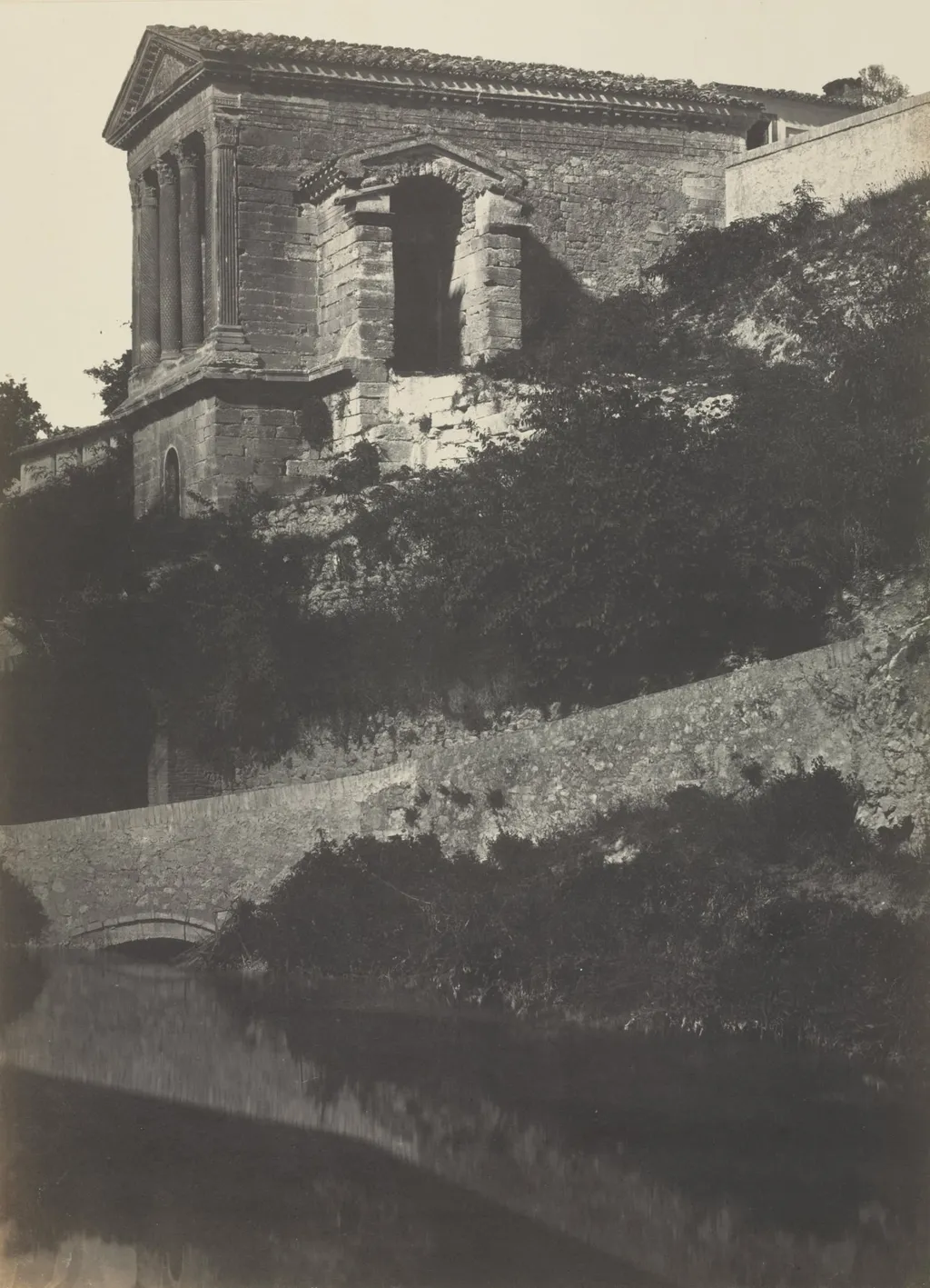 Temple of Clitumnus, by Robert Macpherson, 1857