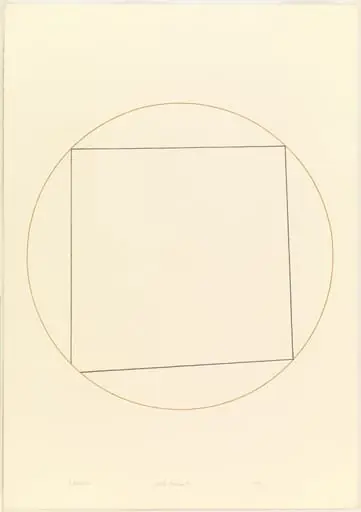 Untitled, by Robert Mangold