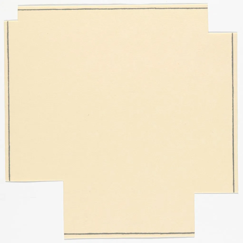 Untitled, by Robert Mangold, 1976