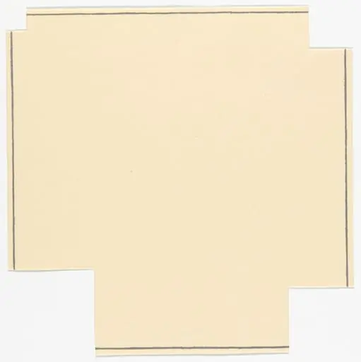 Untitled, by Robert Mangold