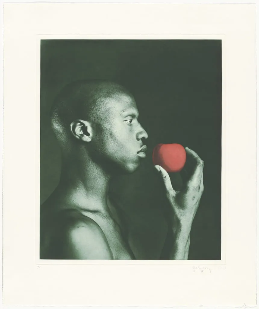 Untitled, by Robert Mapplethorpe, watercolor, 1985