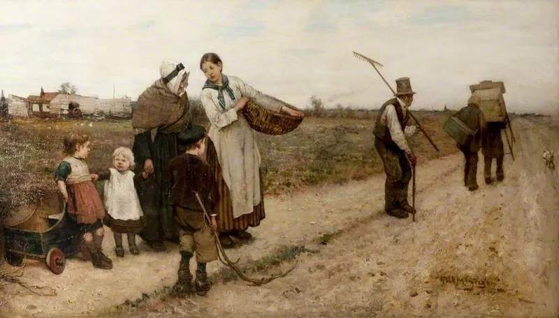 Doing the Provinces, by Robert McGregor, oil, 1890