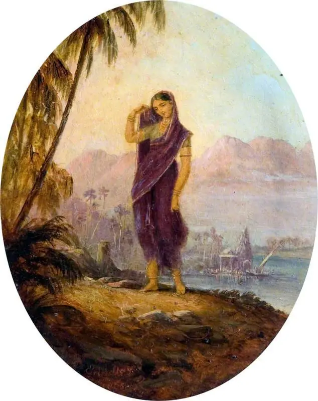 A Hindoo Female of the Deccan and Concane, by Robert Melville Grindlay