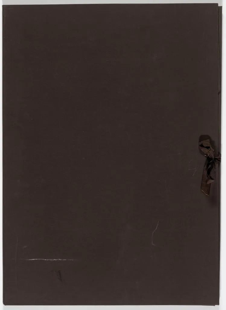 Untitled, by Robert Morris, ink, 1989