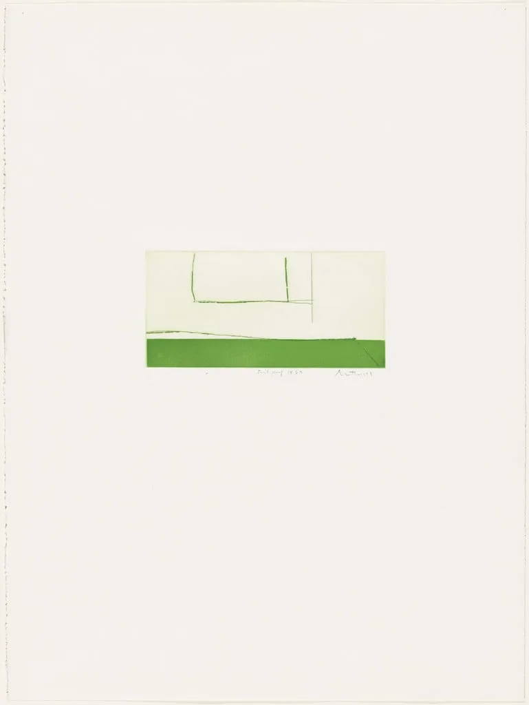 Untitled, by Robert Mothé, ink, 1969