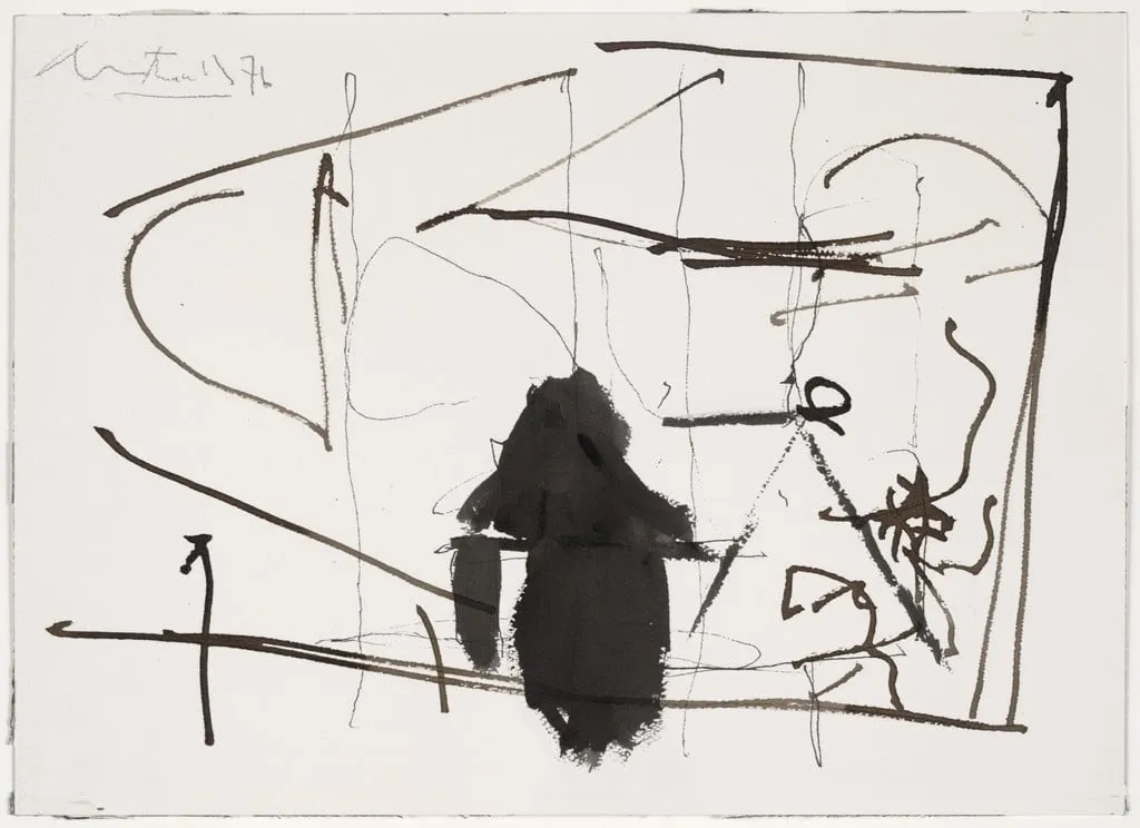 Untitled, by Robert Mothé, ink, 1976
