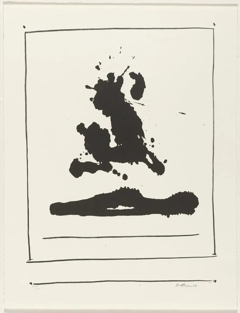 Untitled, by Robert Mothé, ink, 1966