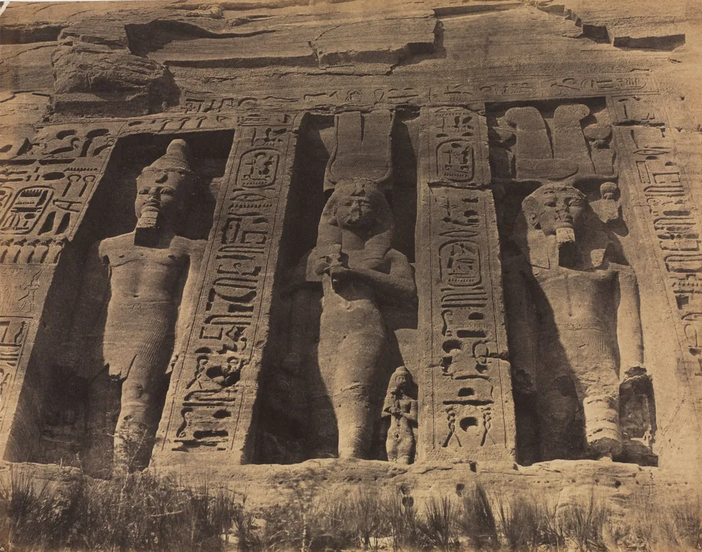 Temple of Abu Simbel, by Robert Murray, 1856