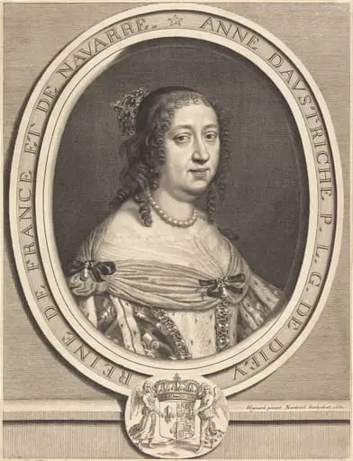 Anne of Austria, Queen of France and Navarre, by Robert Nanteuil