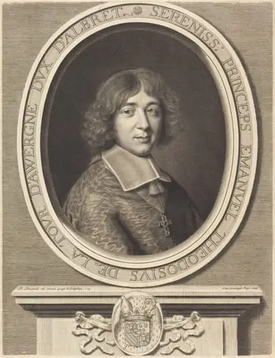 Cardinal de Bouillon, by Robert Nanteuil