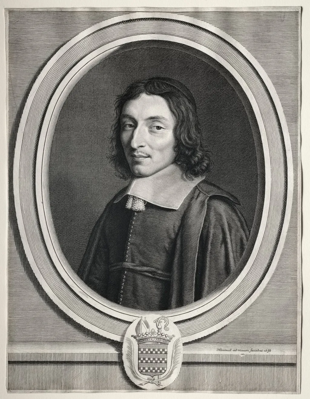 Cardinal de Coislin, by Robert Nanteuil, 1658