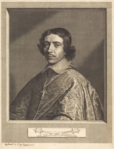 Cardinal de Retz, by Robert Nanteuil