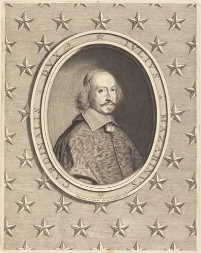 Cardinal Jules Mazarin, by Robert Nanteuil