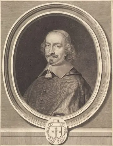 Cardinal Jules Mazarin, by Robert Nanteuil