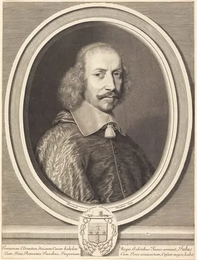 Cardinal Jules Mazarin, by Robert Nanteuil