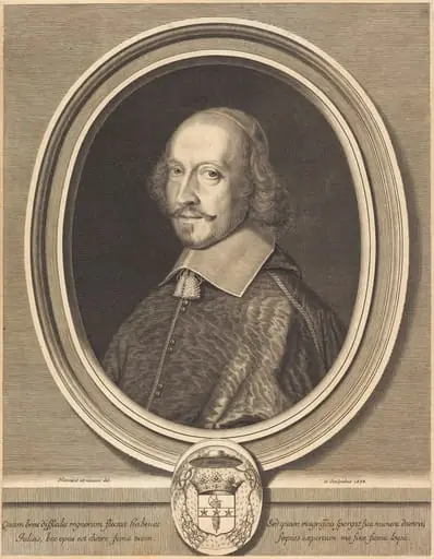 Cardinal Jules Mazarin, by Robert Nanteuil