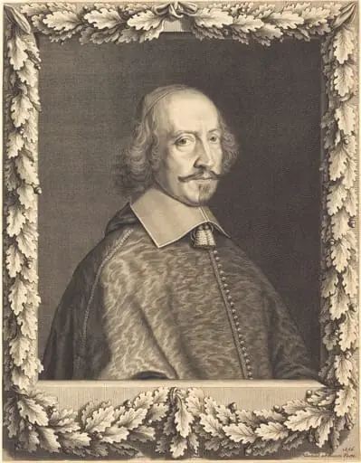 Cardinal Jules Mazarin, by Robert Nanteuil