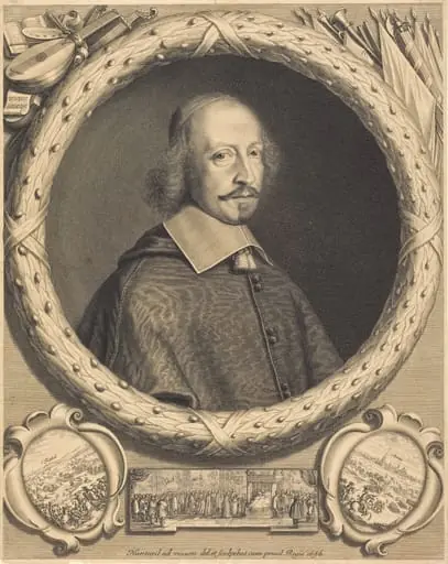 Cardinal Jules Mazarin, by Robert Nanteuil