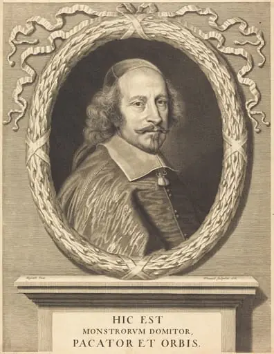 Cardinal Jules Mazarin, by Robert Nanteuil