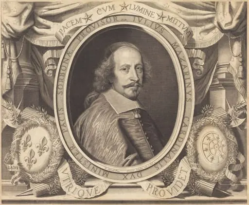 Cardinal Jules Mazarin, by Robert Nanteuil