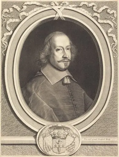 Cardinal Jules Mazarin, by Robert Nanteuil