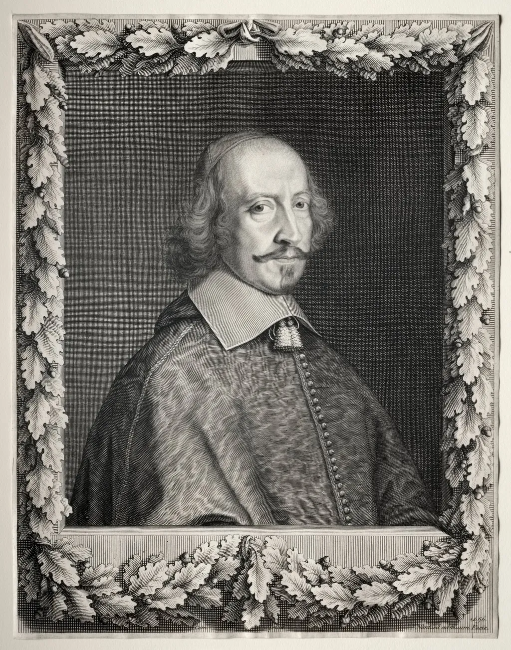 Cardinal Mazarin, by Robert Nanteuil, 1656