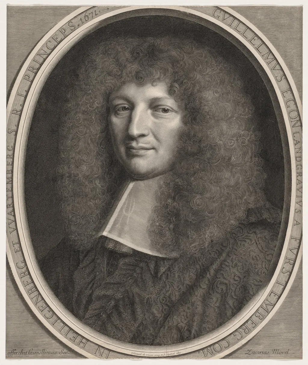 Cardinal of Furstenberg, by Robert Nanteuil, 1671