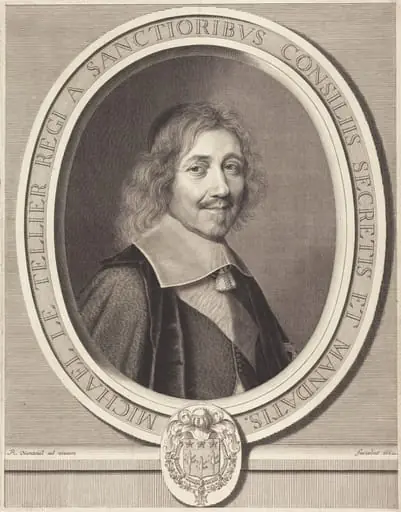 Chancellor Michel Le Tellier, by Robert Nanteuil