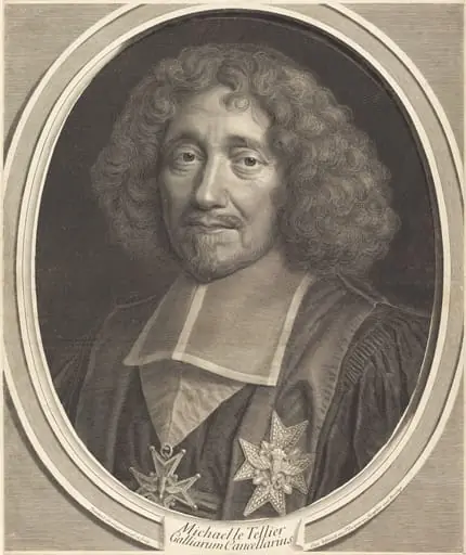 Chancellor Michel Le Tellier, by Robert Nanteuil