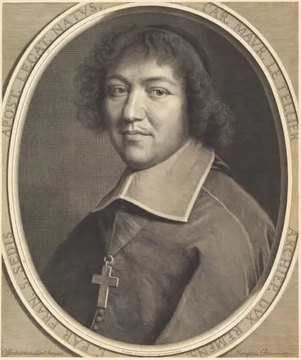 Charles-Maurice Le Tellier, by Robert Nanteuil